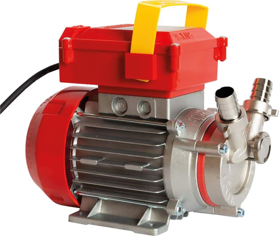 ELETTROPOMPA TRAVASO LIQUIDI 'NOVAX' 20M Hp 0,5 - Lt/h.1700 gir.2850  - ROVER - 2
