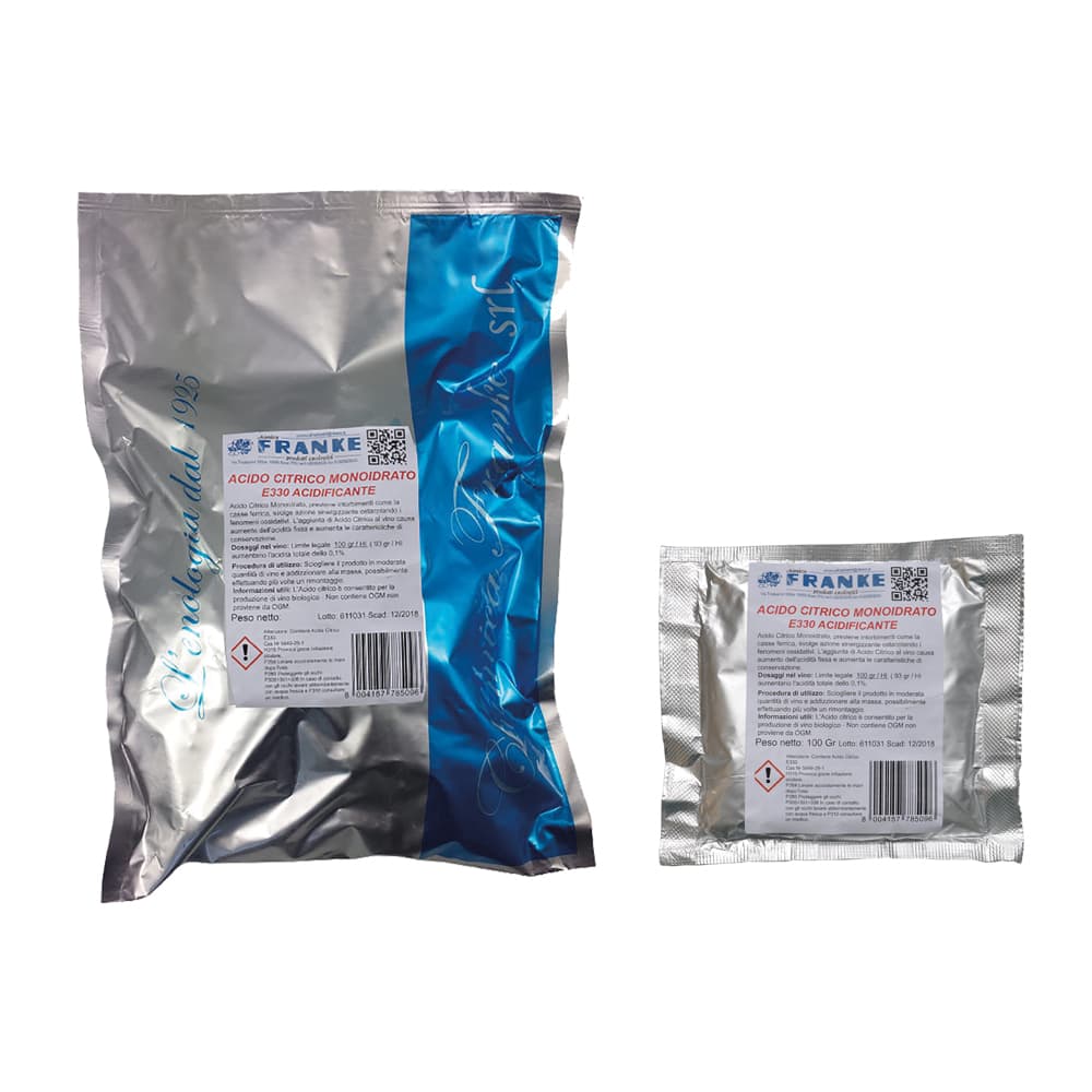 Acido Citrico Monoidrato Chimica Franke 100 gr - 2