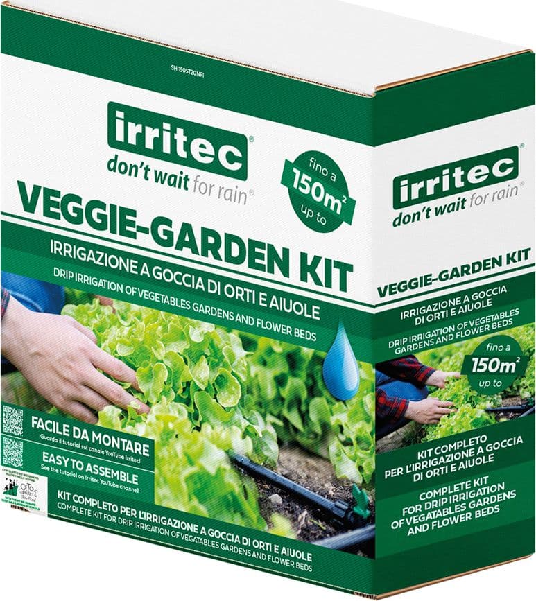 Kit Irrigazione per Orto Copertura Fino a 150 M2 Irritec Veggie Garden - 2