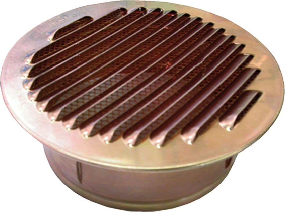 Griglia Aerazione in Rame Ø 14 cm – Autres