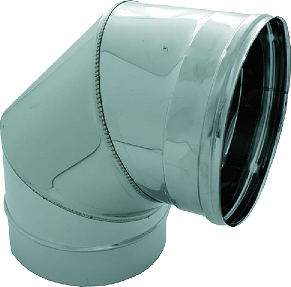 Gomito a 90° Ee ¸ Kasart in Acciaio Inox 15 cm - 2
