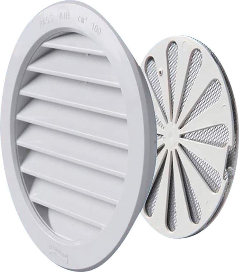 GRIGLIA AERAZIONE 'EXTRA' ø cm 12,1  - LA VENTILAZIONE - 2