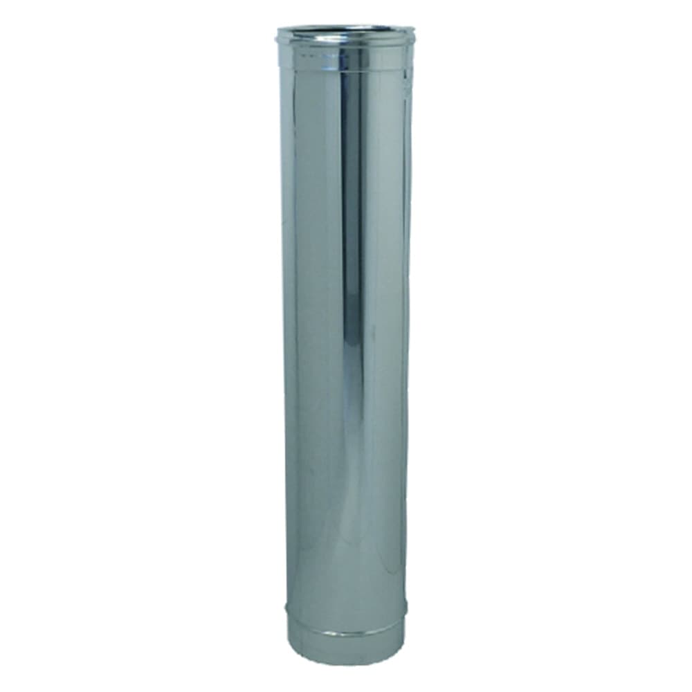 Tubo per Canna Fumaria Ø Kasart 5 Pezzi in Acciaio Inox 8 cm 1 Mt