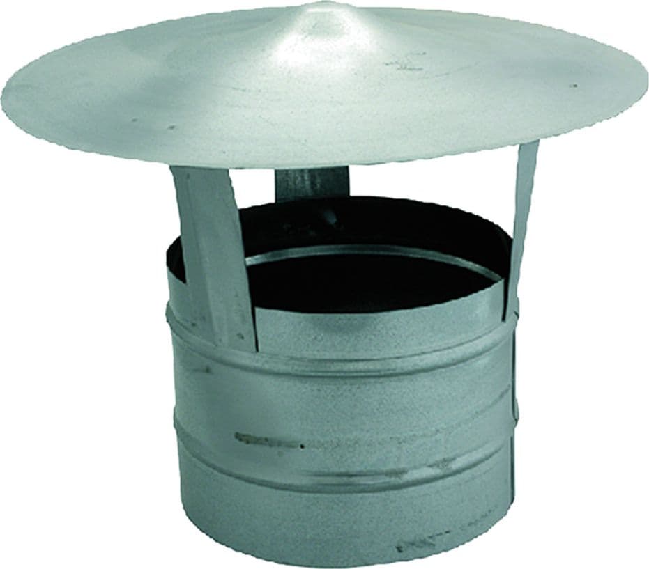 Fumaiolo a Cappello Ø Kasart 20 cm Attacco Maschio. Qual