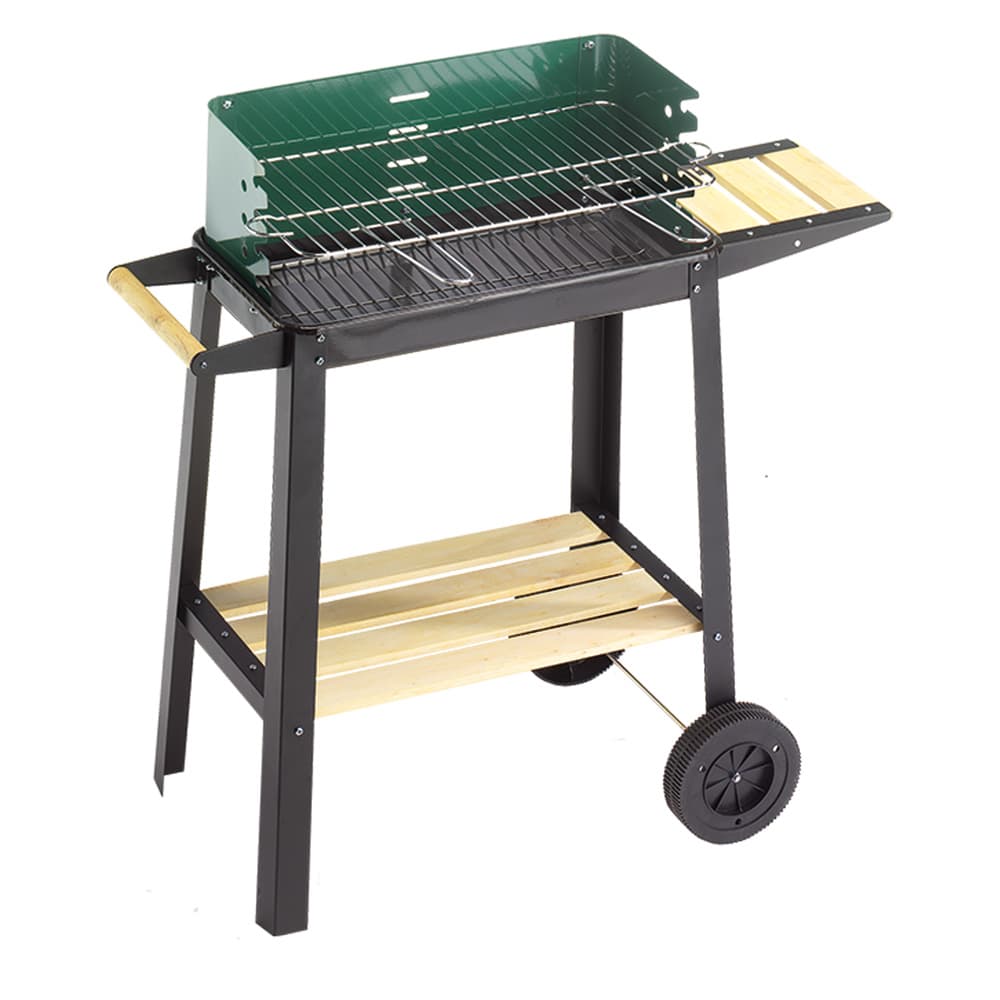 Barbecue H. Ompagrill 50 25 Green w 50 x 25 cm 77 cm - 2