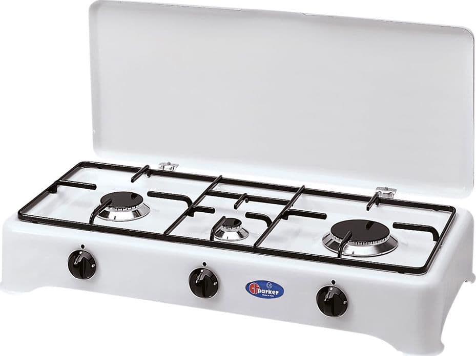 Fornello a Gas 3 Fuochi Mod 5324 Cgp Parker - 2