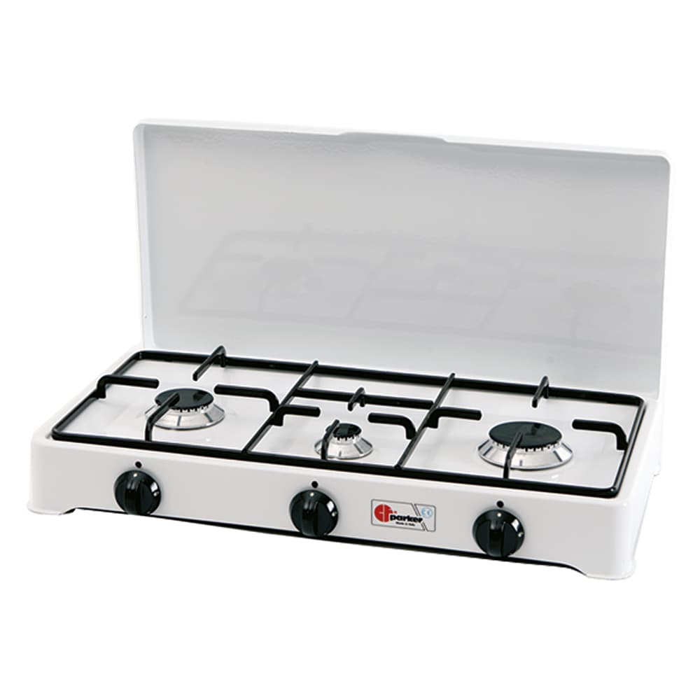 Fornello a Gas 3 Fuochi Mod 5328 Cgp Parker 58 x 28 x 10 cm - 2