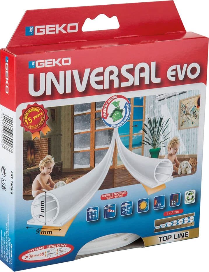 Parafreddo in Termoplastico per Porte e Finestre ' Geko Bianco - 2