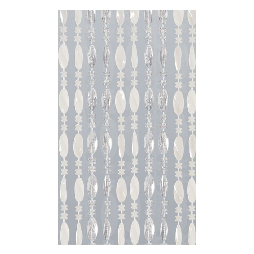 Tenda a Perline 0661 211 Ghiaccio Bianco 100 x 220 cm - 2