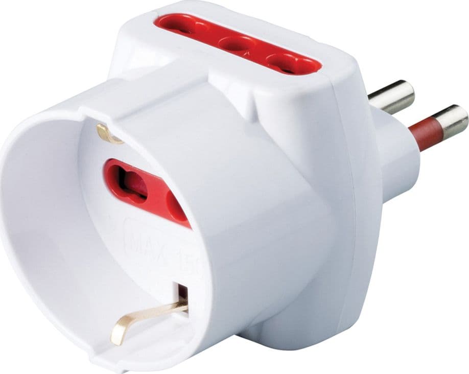 Adattatore Triplo con Protezione Sovraccarico 78045 T Rosi
