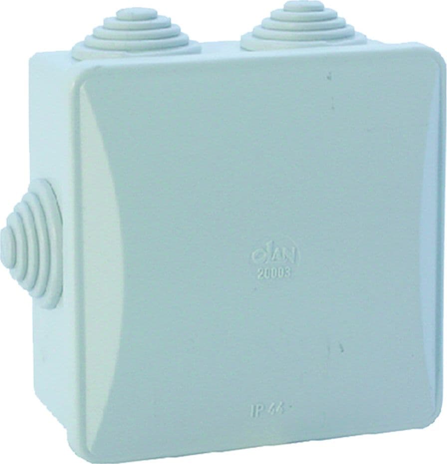 Scatola da Parete 6 Entrate 5 Pezzi 80 X 80 X 40 mm – Autres