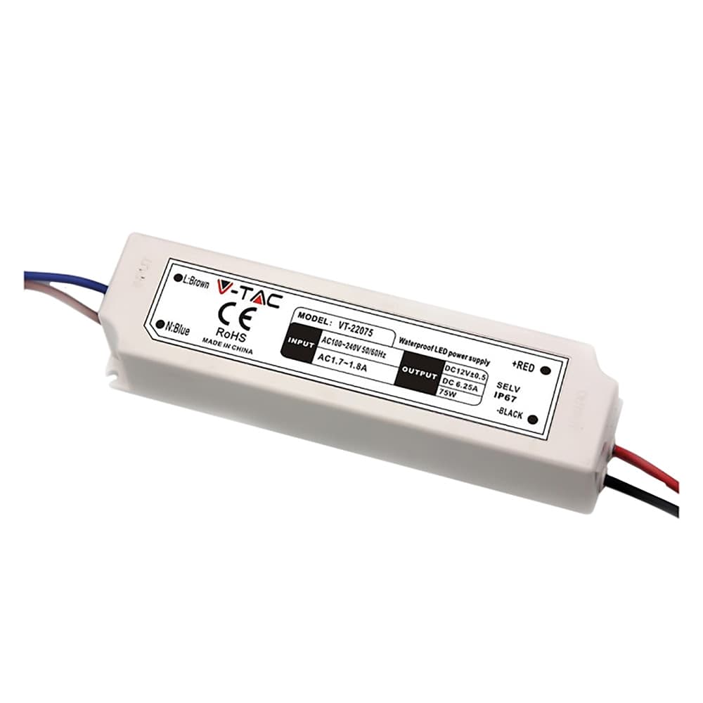 Alimentatore per Strip LED Vtac 100W in 100 240V Out 24V 4,2A(IP65) - 2