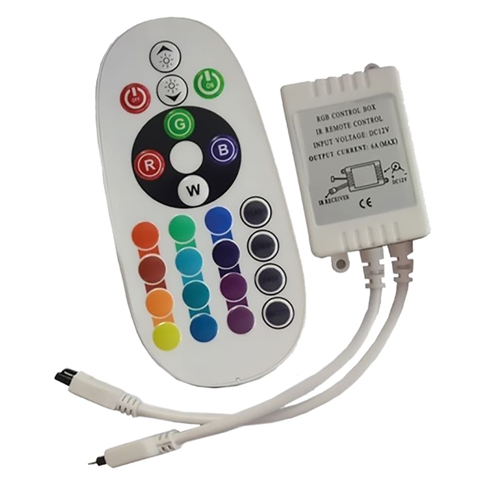Controller Dimmerabile per Strip LED Rgb Corrente Max Vtac 72 w - 2
