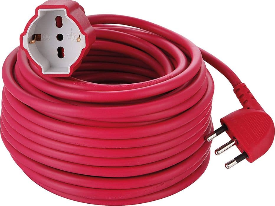 PROLUNGA LINEARE ROSSA mt.20 - art.01572  - ELECTRALINE - 2