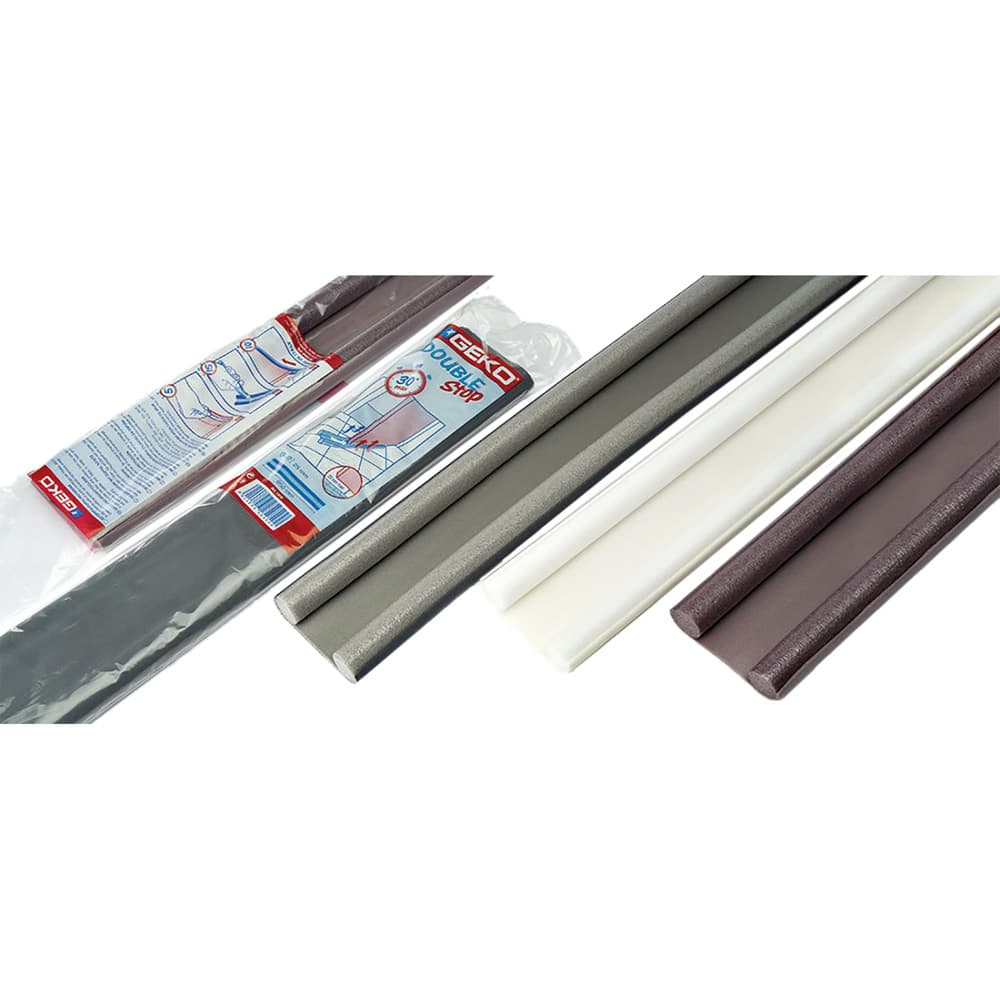 Sottoporta a Doppio Isolamento Geko Double Stop Bianco - 2