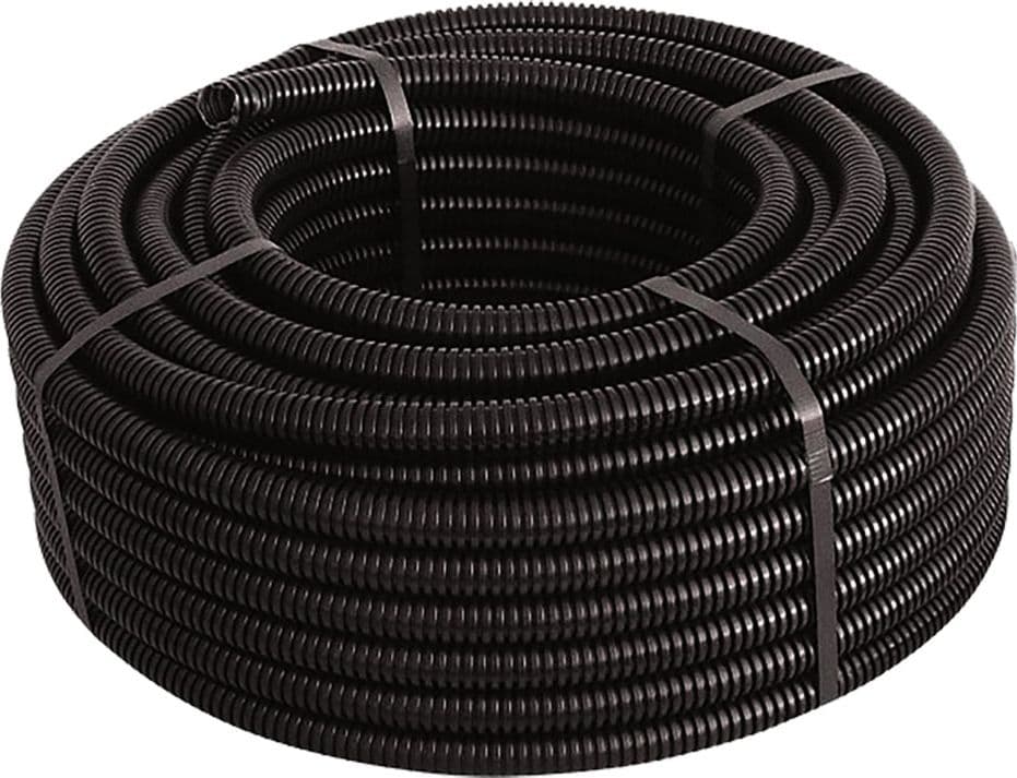 Tubo Corrugato Pieghevole Senza Tirafilo 100 Ø in PVC 16 Mt - 2
