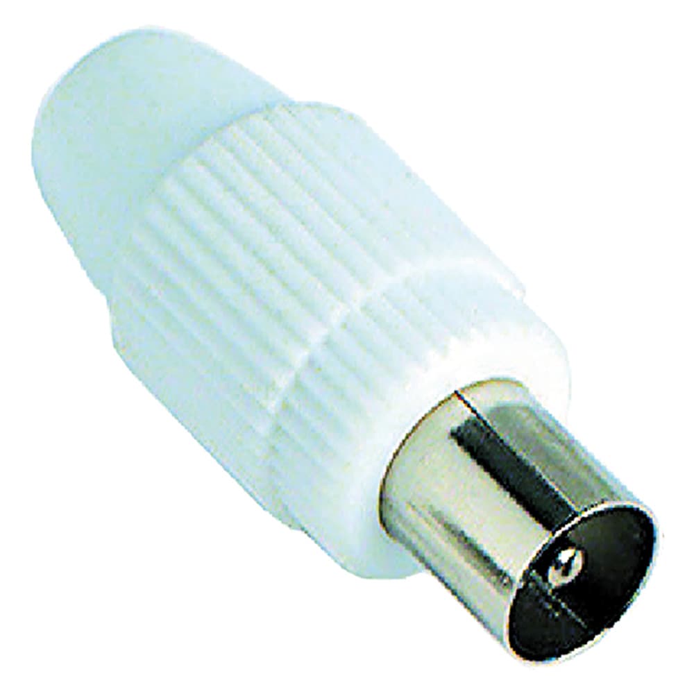 Spina Tv Coassiale Diritta 10 Pezzi Ø 9,5 mm - 2