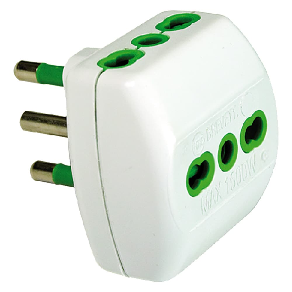 Adattatore Triplo 82180 Fanton 5 Pezzi - 2