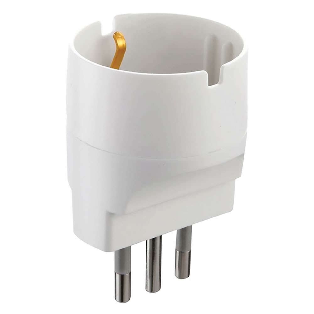 Adattatore Singolo Spina 2p + T 10a Art 71916 Electraline 25 Pezzi