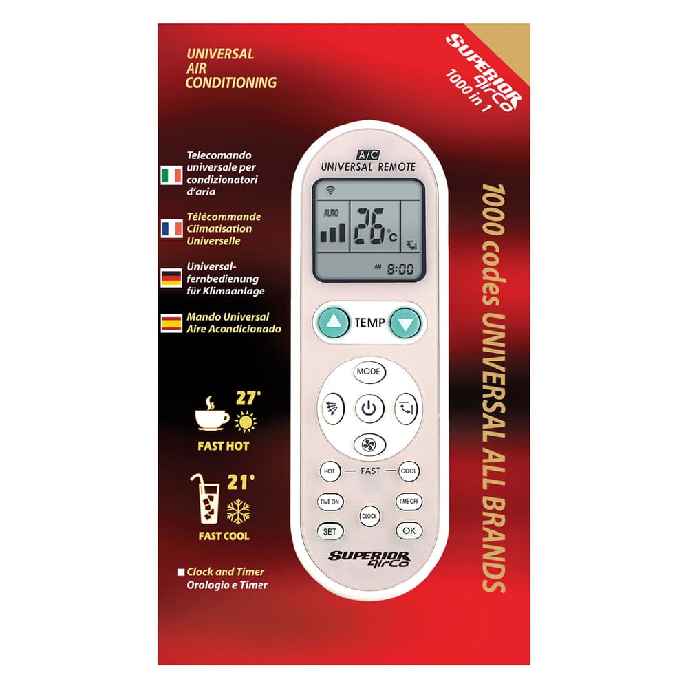 Telecomando per Condizionatori Aria Tipo Universale Superior Air Co - 2