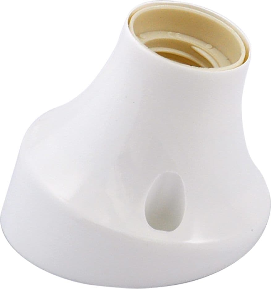 Base Curva per Punto Luce Max. 60w Colore Bianco – Autres
