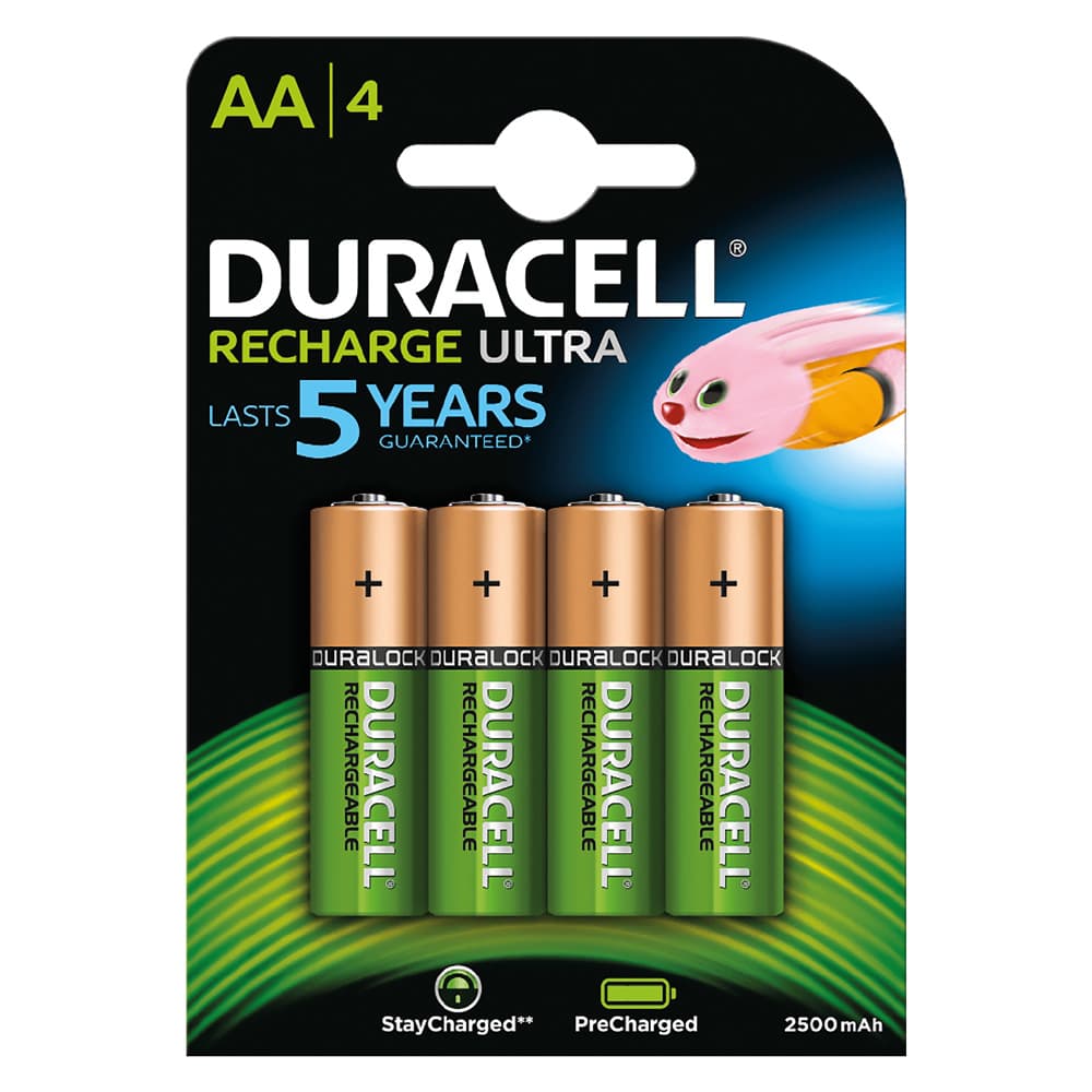 Pila Stilo Ricaricabile PZ 4 Recharge Ultra 2500MHA Duracell - 2
