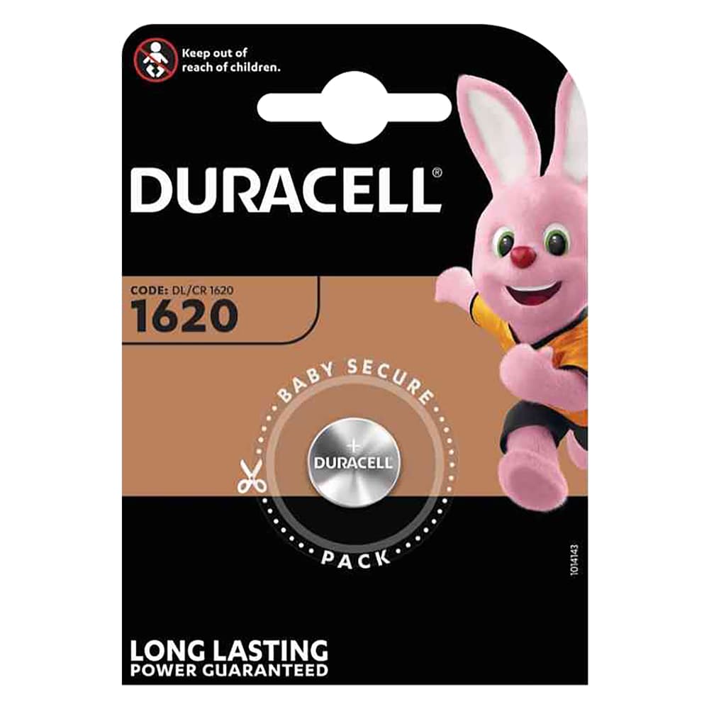 Pila a Bottone PZ 1 Duracell 1620 3 v 10 Blister - 2