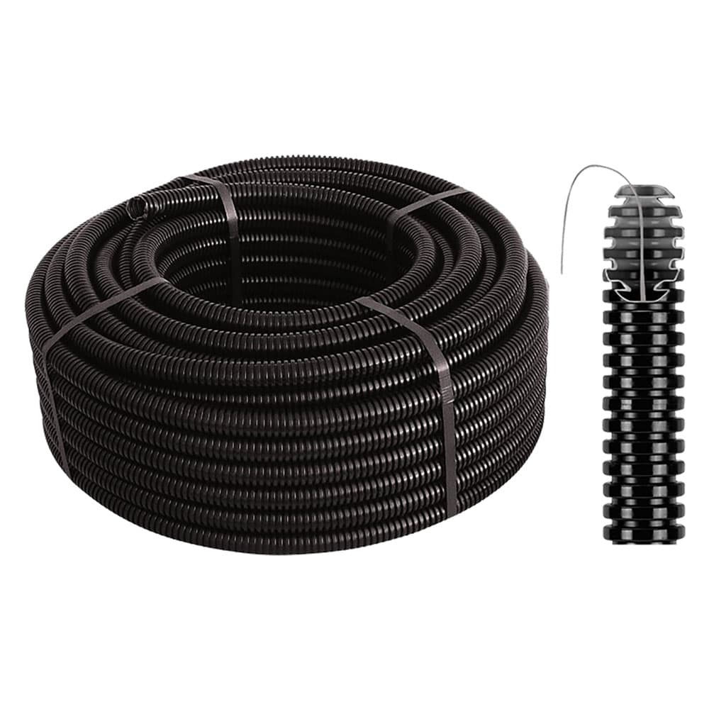 Tubo Corrugato Pieghevole con Tirafilo 25 Ø 25 Mt - 2