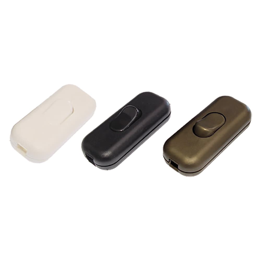 Interruttore Passafilo Unipolare Colore Nero - 2