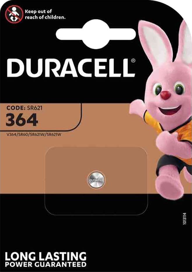 Pila a Bottone Pz 1 Duracell 364 1,5 v 10 Blister