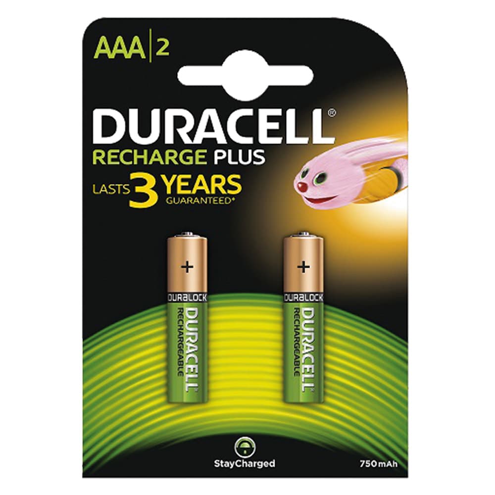 Pila Ministilo Ricaricabile PZ 2 Recharge Plus 750MHA Duracell - 2