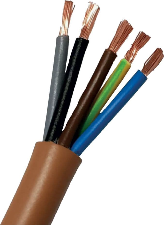 Cavo Multipolare Tipo 5 X 1,5 Mmq Pentapolare Fs180r18 in Rame – Autres