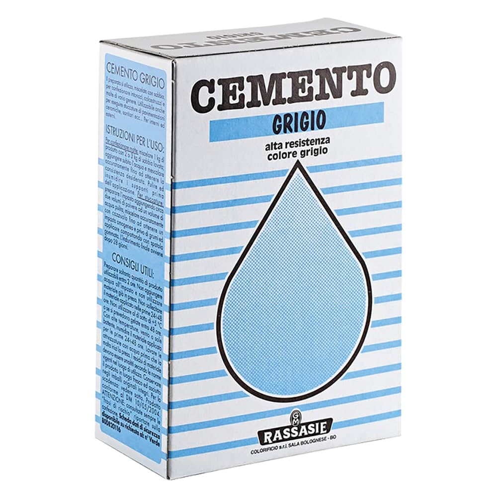 Cemento Grigio in Polvere 12 Pezzi 1 kg – Autres