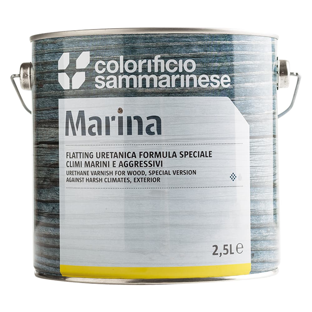 Flatting Marina Lucida Colorificio Sammarinese 6 Pezzi 0,750 lt - 2
