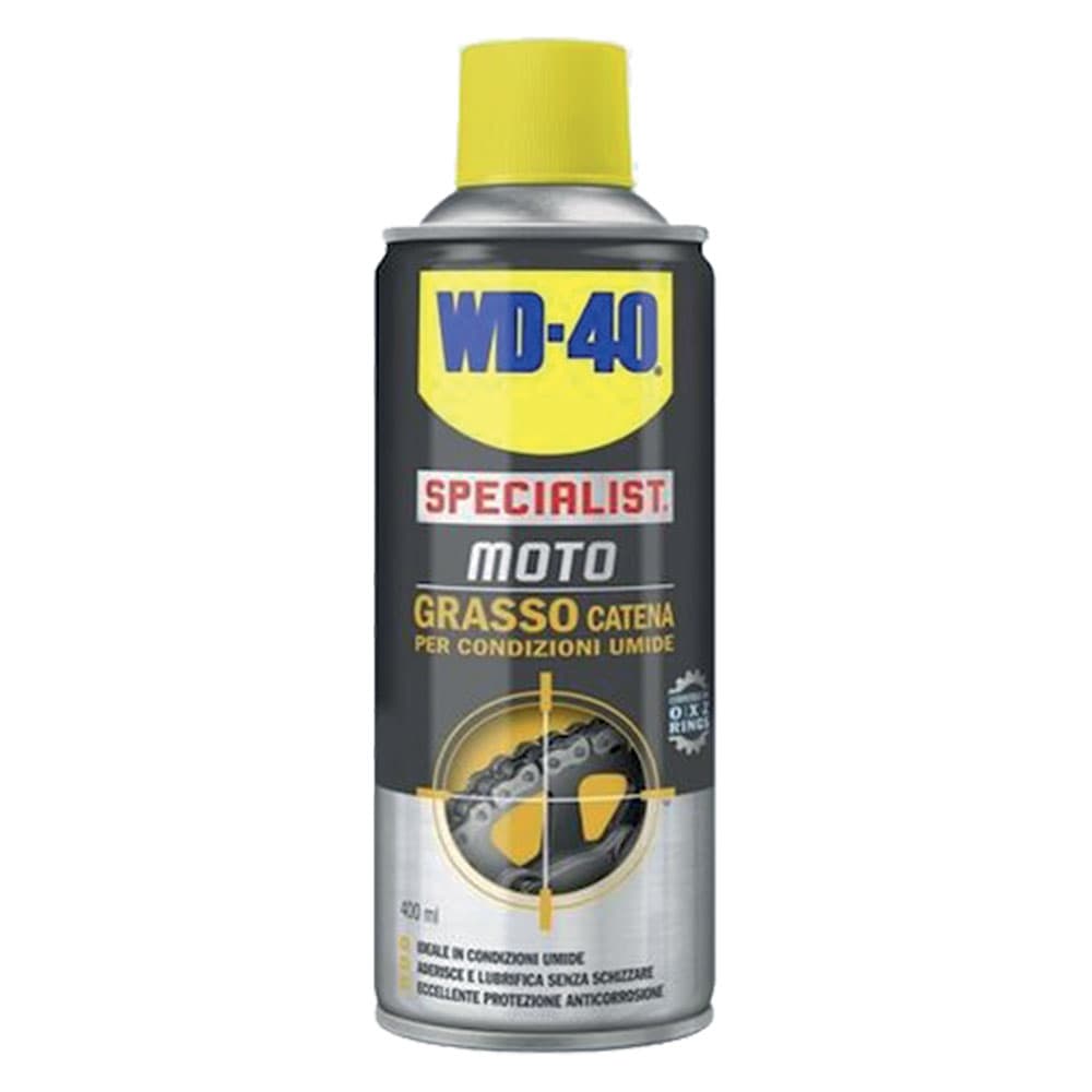 Grasso Catena Spray per Motociclette Wd 40 400 ml - 2