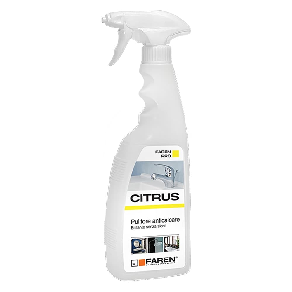 Detergente Brillantante Anticalcare Faren Citrus 12 Pezzi in Rame 750 ml - 2