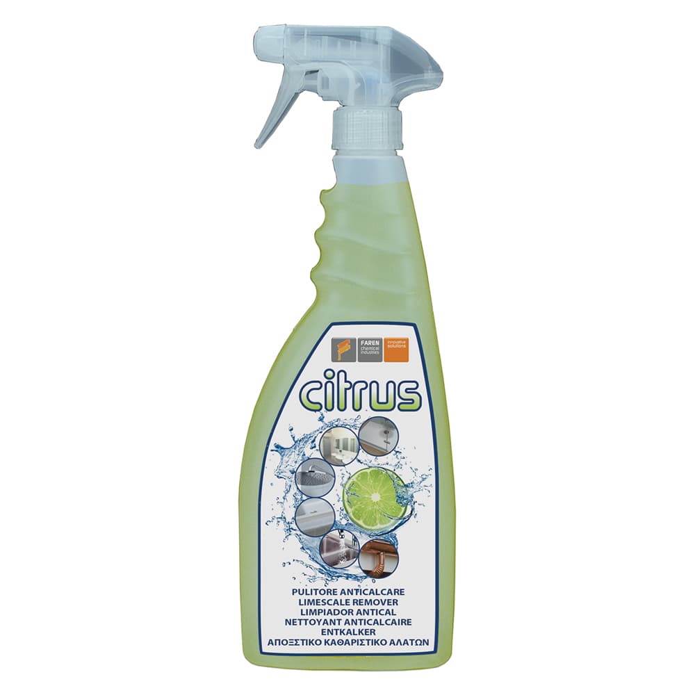 Detergente Brillantante Anticalcare Faren Citrus 12 Pezzi 750 ml - 2