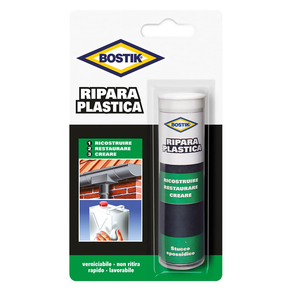 Stucco Bostik Ripara Plastica 56 gr - 2