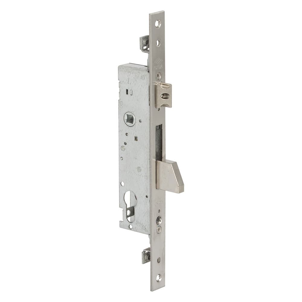 Serratura da Infilare per Montanti per Cisa Alluminio Art 46225 E25 - 2