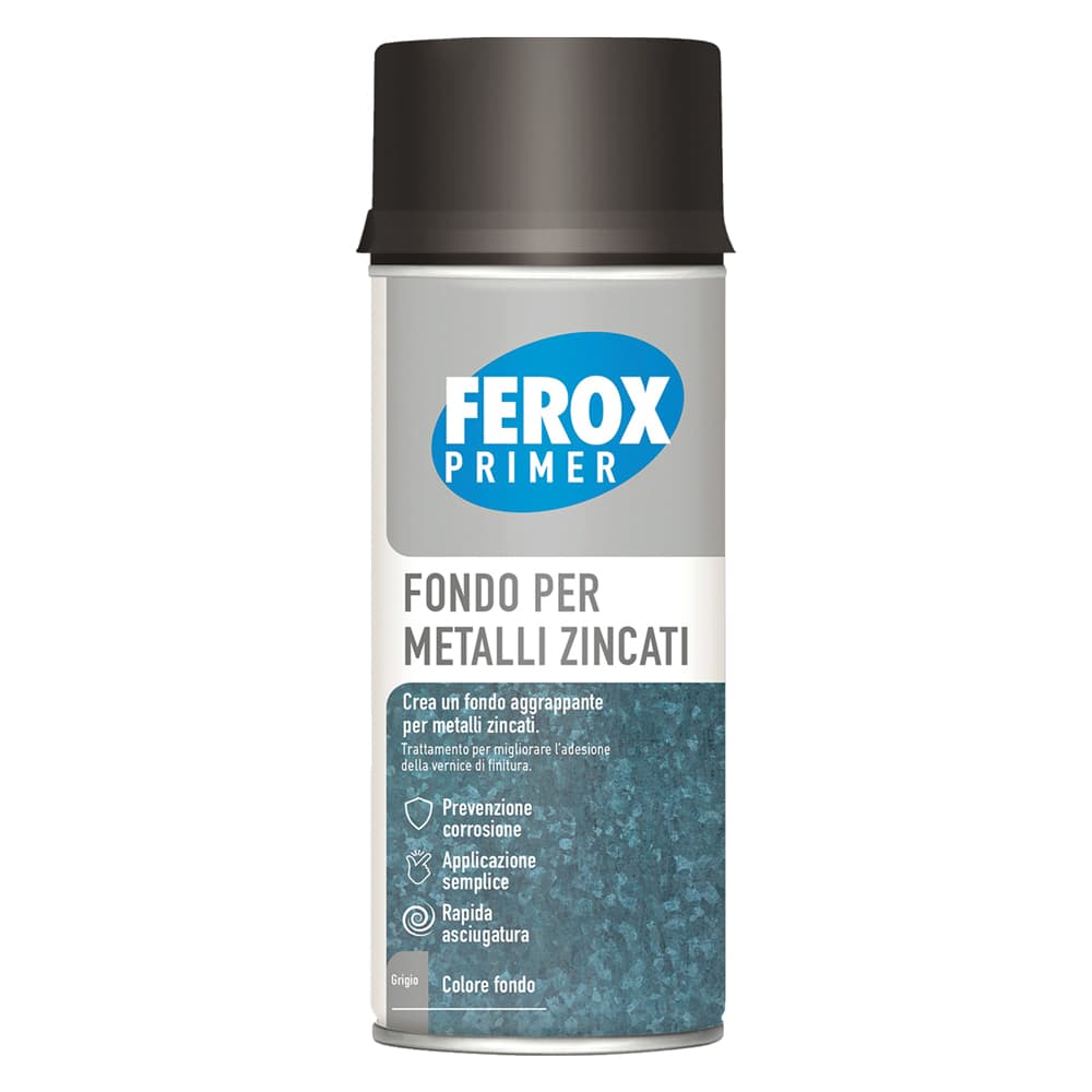 Ferox Fondo Aggrappante Spray Polistirolo (Fondo Arexons Bianco) 6 Pezzi - 2