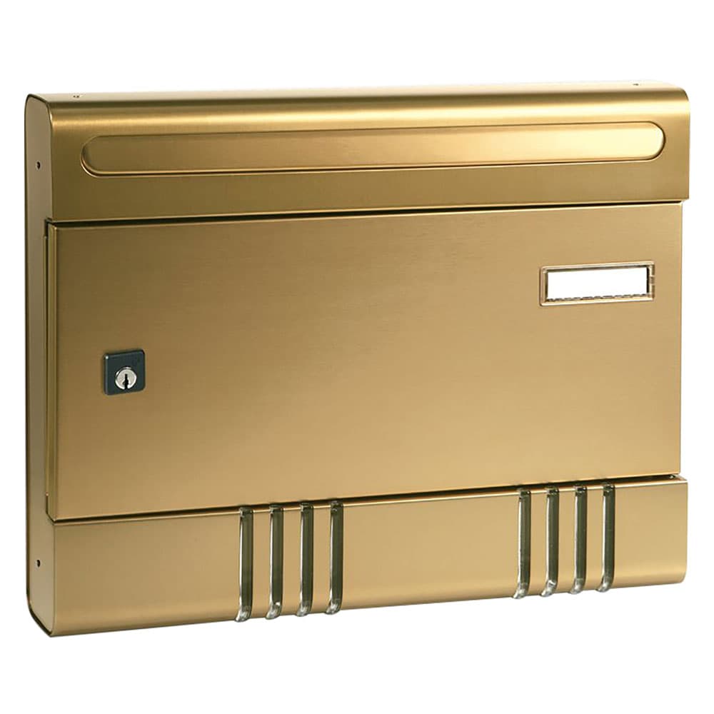 Cassetta Postale Serie Anodizzato Alubox Sire Bronzo - 2