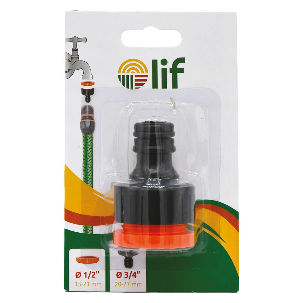 Attacco a Rubinetto Multifiletto 1/2 3/4 Lif 6158211