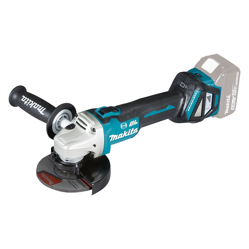 Smerigliatrice Angolare a Batteria Makita DGA513ZJ 18V - 2