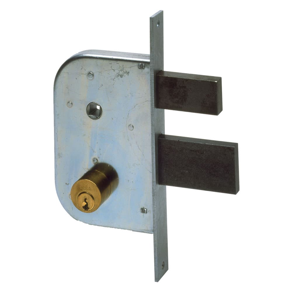 Serratura da Infilare per Cisa Ferro Art 42420 E30 2 Mandate - 2