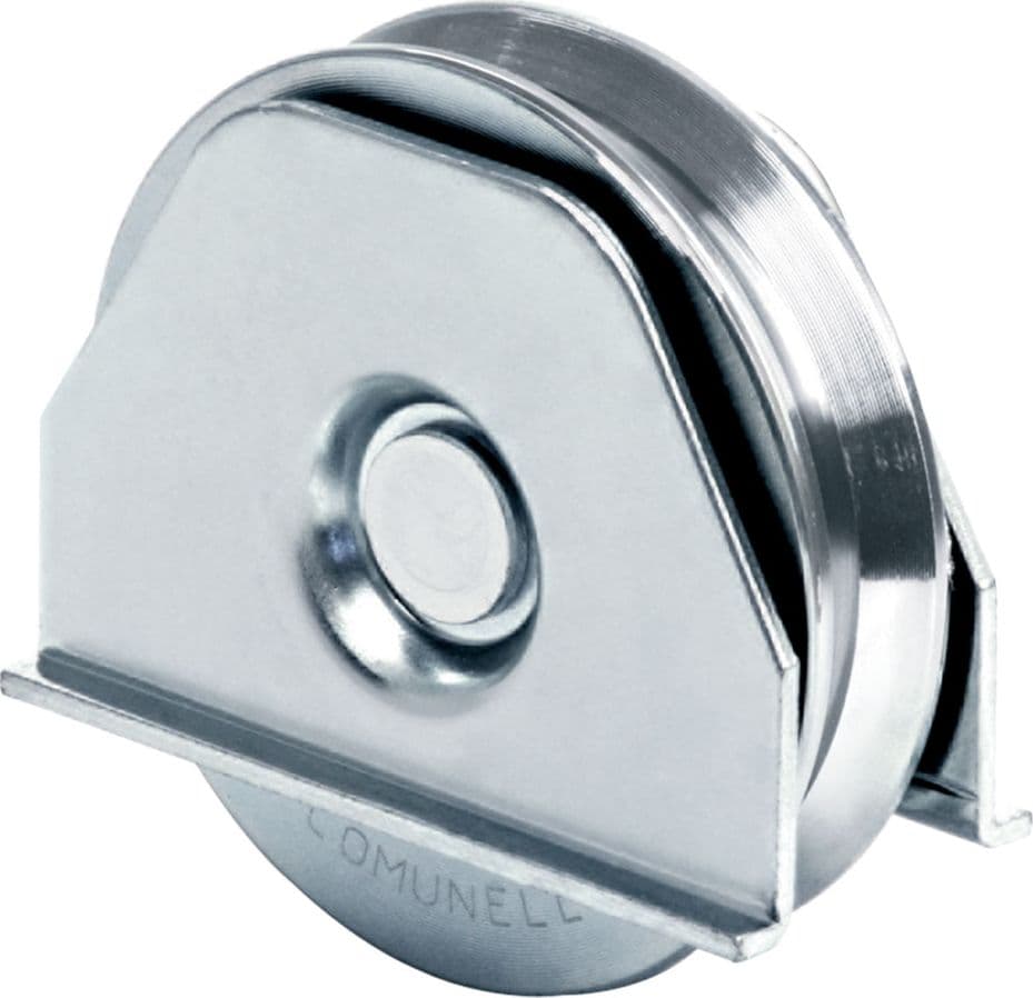 RUOTA PER CANCELLI GOLA A 'Y' ART. 330Y    Ø 117 - portata 220 kg  - COMUNELLO - 2