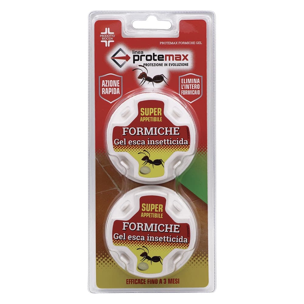 Esca Antiformiche Gel X Protemax 2 Pezzi 10 Gr