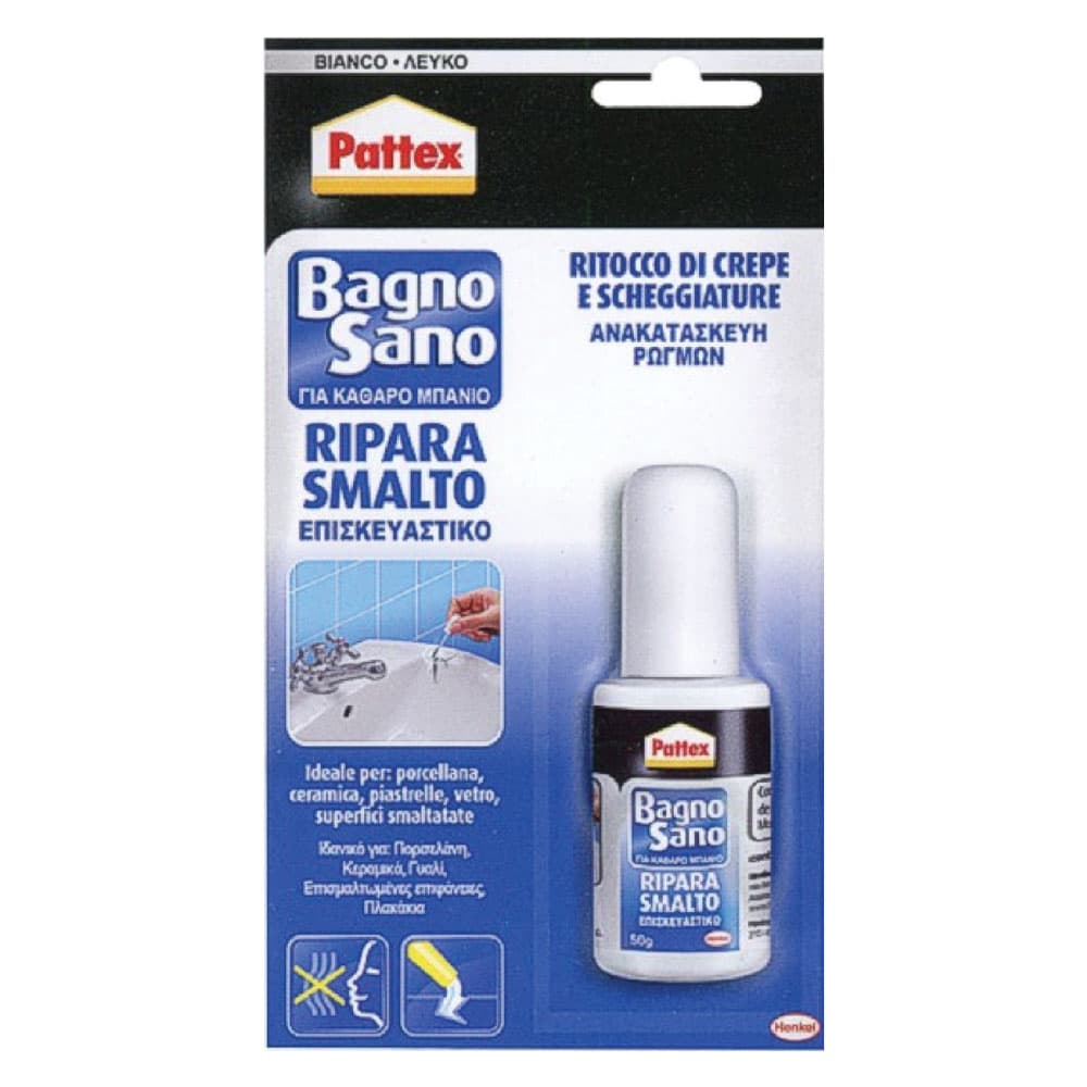 Ripara Smalto Pattex Bagno Sano 6 Pezzi 50 gr - 2