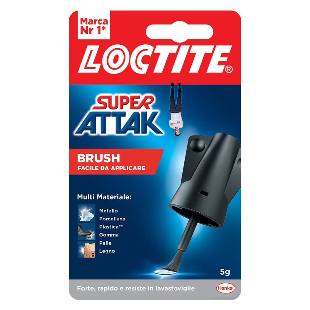 Super Attak Loctite Brush Brush New 12 Pezzi 5 gr - 2
