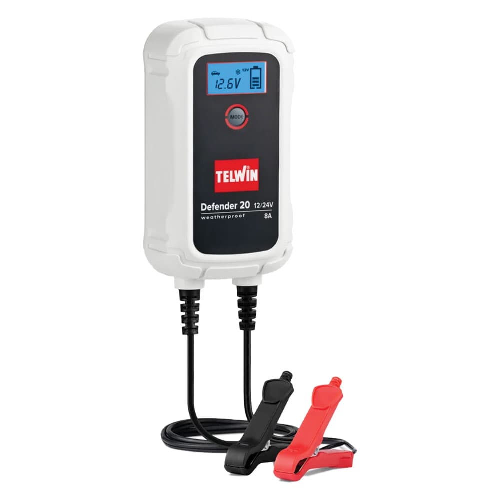 Caricabatterie Mantenitore 12 Telwin Defender 20 24V 8 4AH - 2