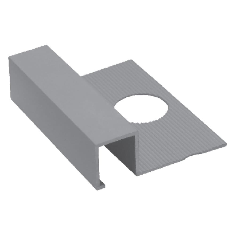 Profilo Jolly per Piastrelle Bordi Quadri H. Satinato 5 Pezzi 10 mm 250 cm - 2